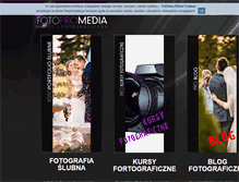 Tablet Screenshot of fotopromedia.pl